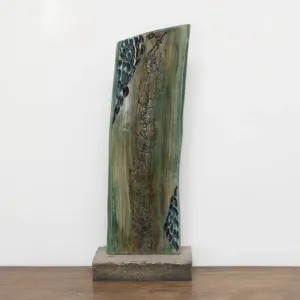 Handmade Abstract Olive Wood Sculpture for Home and Office Decor