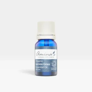 Organic Lemongrass Essential Oil with Vibrant Citrus Aroma, 10 ml