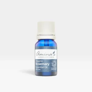 Organic Rosemary Essential Oil with Refreshing Herbal Aroma, 10 ml