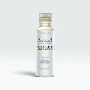 Organic Rose Water Face Toner for Hydration and Smoothness, 100 ml