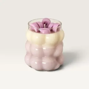 Bubble Jar Donut-Inspired Scented Candle (Available In Scents and Colors)