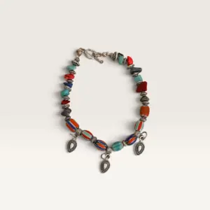 Handcrafted Multicolor Brazilian Ceramic Bracelet