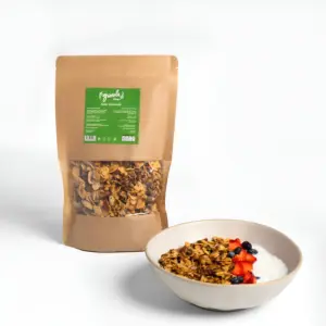 Keto Granola with Mixed Nuts – Seeds and Stevia – 250 g