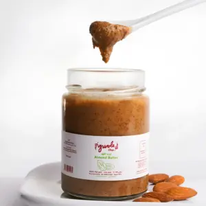 Natural Roasted Almond Butter Without Additives – 300 g