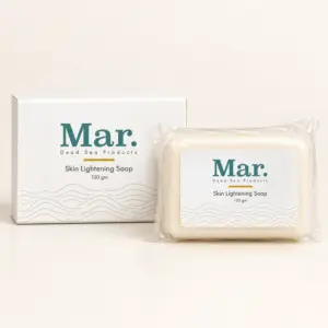 Brightening Dead Sea Mineral and Cranberry Cleansing Soap, 100 g
