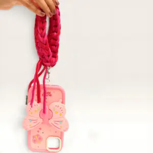 Braided Crochet Phone Wrist Strap – 15 cm – 30 cm Circumference