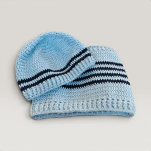 Handmade Kids Crochet Hat & Scarf Set - Custom Sizes & Colors