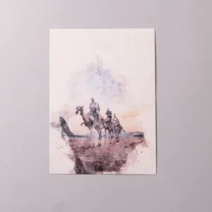 Desert Landscape Jordan Postcard & Poster (Available In Sizes)