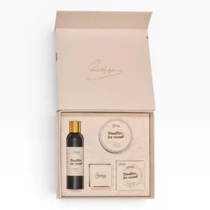 Vanilla Ice Cream Scented Body Care Gift Box Set (4 Pcs)