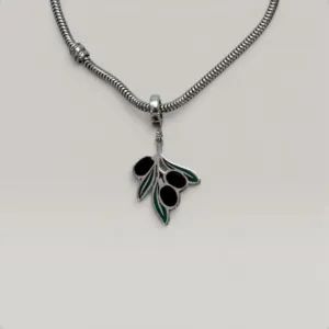 Olive Branch Charm Bracelet Pandora Style 925 Sterling Silver