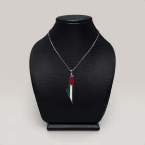Palestine Pendant Necklace in 925 Sterling Silver Handmade