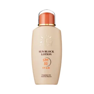 Rivage Sunblock Lotion SPF 30 with Dead Sea Minerals & Chamomile – 200 ml