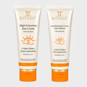 طقم الحماية من الشمس من ريفاج - كريم وجه SPF 30 وكريم حماية فائقة SPF