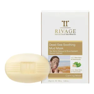 Rivage Dead Sea Soothing Mud & Mineral Soap Duo – 4 Sachets (25g each)