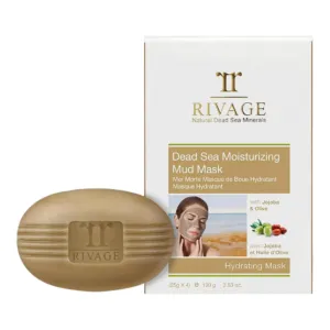 Rivage Hydrating Moisturizing Dead Sea Mud & Black Soap Duo Sachets 