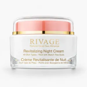 Rivage Night Cream with Dead Sea Minerals & Honey - 6x6x5 cm