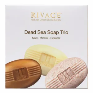 Rivage Dead Sea Soap Trio Gift Set 3x100g – All Skin Types