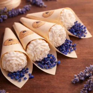 Graduation Soap Favors - Lavender Flower Gift Design - 8x8x3 cm