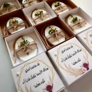 Teacher's Day Soap Favors Personalized Gift Design - 9x9x4 cm