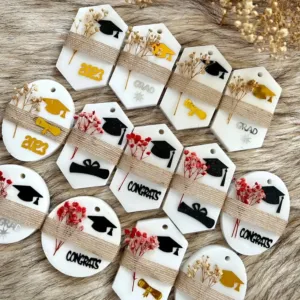 Handmade Graduation Soap Favors with Custom Colors