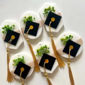 Handmade Graduation Soap Favors with Custom Colors