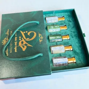 Fruity Musk Gift Set – 5 x 12 ml Concentrated Perfume Oils