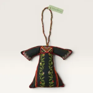 Thoub Hand-Embroidered Charm Accessory by Boqaa Heritage Design