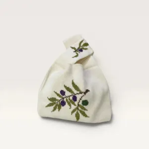 Nabali Hand-Embroidered Tote Bag by Boqaa Heritage Design