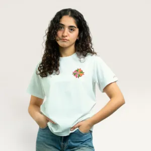 Quds Rayat Banadir Women's Hand-Embroidered T-Shirt (Available In Sizes)