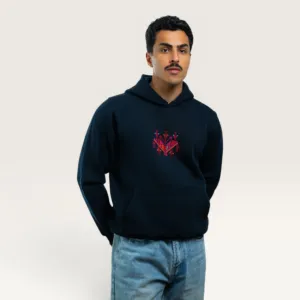 Qiladet Ghazzeh Gaza’s Necklace Embroidered Hoodie with Size Options