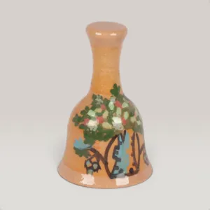 Handmade Ceramic Bell with Custom Size Options for Home Decor