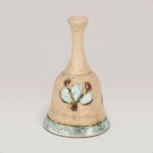 Handmade Ceramic Antique Bell with Custom Size Options for Home Decor
