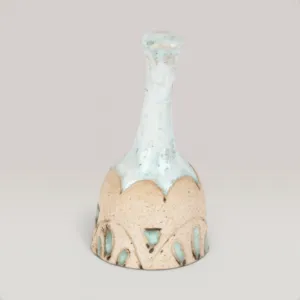 Handmade Ceramic Antique Bell with Custom Size Options for Home Decor