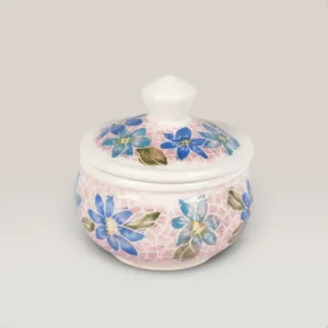 Handmade Ceramic Bonbonniere with Custom Size Options for Table Decor