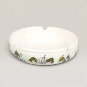 Handmade Ceramic Ashtray for Table Decor - Custom Size Options