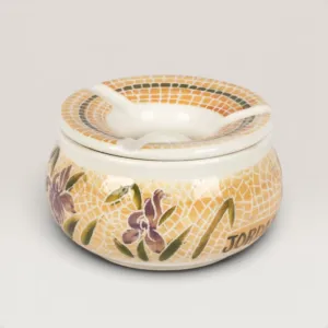 Handmade Ceramic Moroccan Pottery Ashtray with Custom Size Options