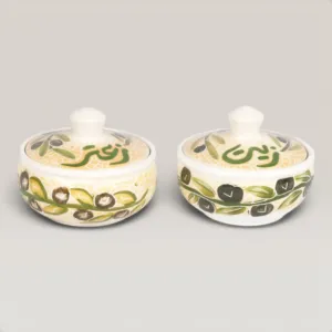 Handmade Ceramic Bowl with Lid for Table Decor - Custom Size Options