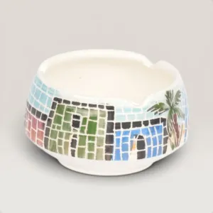 Handmade Ceramic Cone Shape Ashtray - Custom Size Options