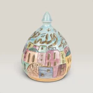 Handmade Ceramic Candle Holder (Lantern) with Custom Size Options