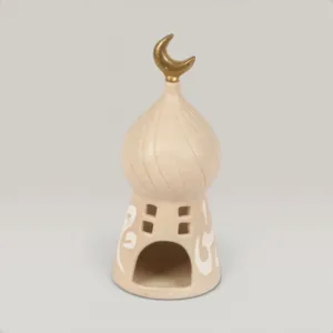 Handmade Ceramic Candle Holder for Table and Home Decor