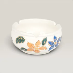 Handmade Ceramic Ashtray for Table Decor - Custom Size Options