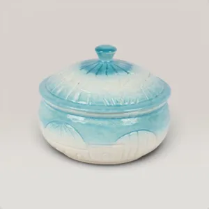 Ceramic Covered Serving Dish for Home Decor - Custom Size Options