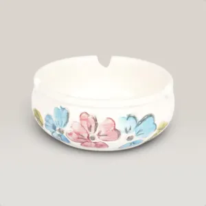 Handmade Ceramic Ashtray for Table Decor - Custom Size Options