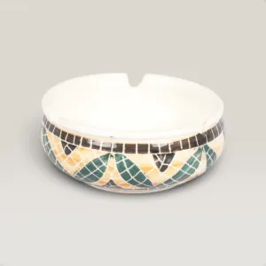 Handmade Ceramic Ashtray for Table Decor - Custom Size Options
