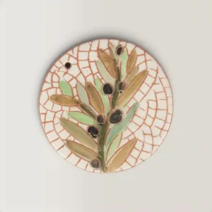Handmade Ceramic Magnetic Decorative Pendant for Table and Home Decor