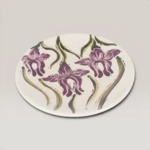 Handmade Ceramic Hanging Plate with Custom Size Options