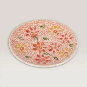 Handmade Ceramic Hanging Plate with Custom Size Options