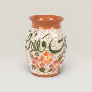 Handmade Ceramic Vase with Custom Size Options for Home Decor