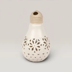 Handmade Ceramic Hanging Lamp with Custom Size Options for Home Decor
