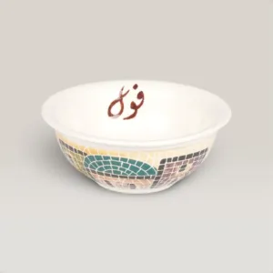 Handmade Ceramic Custom Writing Bowl for Table and Home Decor
